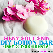 homemade lotion bar recipe without