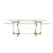 It has a plastic surface and a metal and acrylic round base for. China Acrylic Metal Detachable Coffee Table Plexiglass Dining Table Hotel Crystal Glass Dining Car Photos Pictures Made In China Com