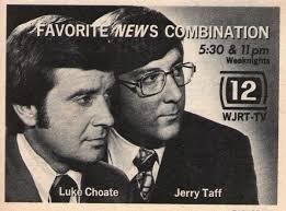 1975 Tv Ad ~ LUKE CHOATE & JERRY TAFF NEWS