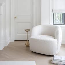 Gwyneth Ivory Boucle Chair Reviews Cb2 Interior Home Decor Chair