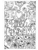 You can also print out the companion page to use either as a summer reading log my oldest son decided to list a few recent reads in a rainbow. Love My Library Coloring Worksheets Teaching Resources Tpt