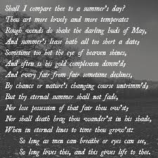 William shakespeare was a poet, dramatist, and actor. A Summary And Analysis Of Sonnet 18 By William Shakespeare Owlcation