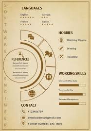 Infographic resume templates allow your resume to stand out from the crowd. Creative Resume Template A4 Size 2 Pages Infographic Cv For Engineers Marketers Templates Powerpoint Presentation Slides Template Ppt Slides Presentation Graphics