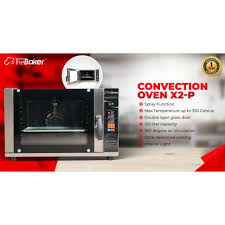 For temperature times with a fan oven, you need to subtract about 10 degrees from the conventional oven time given. Convection Oven 120liter With Turbo Fan Shopee Malaysia