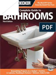 Free shipping on all orders over €50 with immediate delivery. Black Decker The Complete Guide To Bathrooms Bathroom Sink