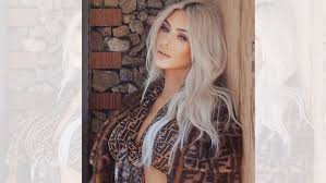 There is no word if the new look is. Kim Kardashian Plans To Go Blonde Post Quarantine Time Iwmbuzz