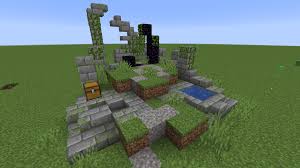 (link in bio!) follow @xgoldrobin for more minecraft building ideas & designs! Some Little Structure Idea Cuz There Are No Ingame Hints About Nether Portals Minecraft