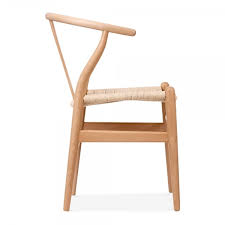 Porch rocking chairs shop now. Hans Wegner Style Wishbone Chair In Natural Wood Cult Furniture