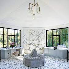 Fun Fresh Rooms Await In This New Jersey Dwelling Luxe Interiors Design Luxury Tile Interior Design Portfolios Luxury Interior