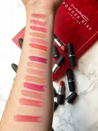 Mac purple lipstick heroine comes in that charming exemplary shot molded instance of mac lipsticks colors.the lipstick says matte which takes me leap with satisfaction. Mac Powder Kiss Lipsticks Review Swatches Beauty By Kelsey