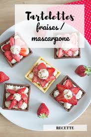 Recette Tartelettes Aux Fraises Chantilly Au Mascarpone Pate Sablee Au Chocolat My Sweet Escape Blog Voyage