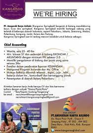 Gaji pt itokoh ceperindo 2021; Lowongan Pekerjaan Sebagai Chief Accounting Di Batam Kaskus