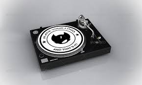 Dj Turntable Mock Up Business Cards Diy Templates Dj Logo Mocking