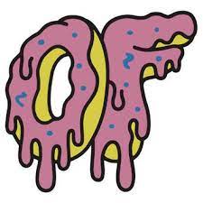 Drippy Donut Font Odd Future Wallpapers Logo Sticker Odd Future