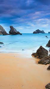 Blue Sea Coast Rocks Beach 720x1280 Wallpaper Nature Photographs Ocean Wallpaper Nature Photography