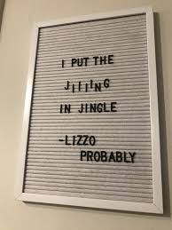 Lizzo Inspired Christmas Letterboard Letter Board Christmas Crafts Lettering