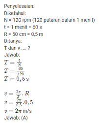 10 Soal Pilihan Ganda Gerak Melingkar Lengkap Jawaban Pembahasan Blog Artikelkeren Com