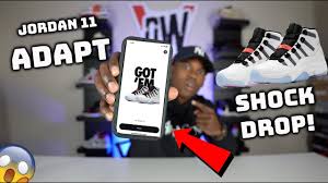 Air Jordan 11 Adapt Shock Drop Nike Snkrs These Will Be Super Limited How To Cop Youtube