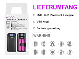 Explore alibaba.com today for high performing green power akku that come at unbeatable discounts. Efest Lush Box Powerbank Ladegerat Fur 18650 3 6v 3 7v Lithium Ionen Akkus Akkuteile De