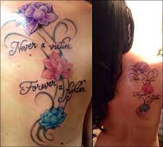 Lotus Flower Tattoo Never A Victim Forever A Fighter Tattoos Tattoo Quotes Infinity Tattoo