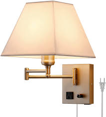 4.5 out of 5 stars (33) sale price $96.72 $ 96.72 $ 120.90 original price $120.90 (20% off) free shipping favorite add. Buy Plug In Wall Light Swing Arm Wall Sconces Modern Wall Mounted Lamp With Dimmable Switch And Usb Port For Bedroom Living Room And Hotel Online In Turkey B0947sxmsm