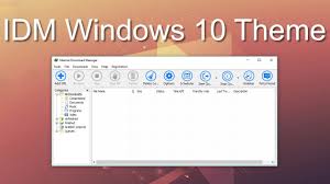 Idm internet download manager is an imposing application which can be used for downloading the multimedia content from internet. Idm Windows 10 Theme Download Install Youtube