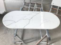 Marble oval granite dining table. Fantasy Granite Marble Quartzite Countertops Statuary White Quartz Oval Dining Table Top For Furniture Design China Kitchen Countertops Fantasy Granite Countertops Made In China Com
