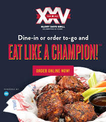 Check spelling or type a new query. Glory Days Grill A Sports Themed Family Friendly Grill And Bar