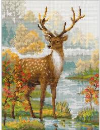 Cross stitch cross stitch animals cross stitch bird embroidery patterns. Riolis Deer Cross Stitch Kit 123stitch