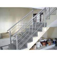 Until you choose to climb the walls in your house, a staircase is irreplaceable. Stainless Steel Grill Stair Railing Stainless Steel Stair Railing Ss Staircase Railings Staircase Ss Railing Ss Ramp Railings Stainless Steel Ramp Railing Just Stainless Steel Tumkur Id 15579586997