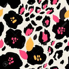 Make perfectly repeating patterns in a moment and share them with us! Abstract Floral Seamless Pattern With Flowers Animal Skin Print Stock Photo Picture And Royalty Free Image Image 126891264