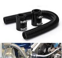 24" Stainless Steel Radiator Flexible Coolant Water Hose Kit ...