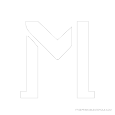 Large printable letter templates to print and cut out online. Printable 6 Inch Letter Stencils A Z