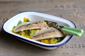 Recette Filets De Dorades Tagliatelles De Courgette Jaunes Et Vertes Filet De Dorade Tagliatelles Recette Avec Courgette