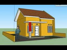 Bukan sekedar memenuhi aspek fungsi tetapi memiliki nilai estetis didalam rumah. Menggambar Sketsa Rumah 2 Kamar Tidur 3d Youtube