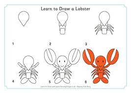 Check spelling or type a new query. Learn To Draw A Lobster Learn To Draw Animal Drawings Sea Creatures Drawing