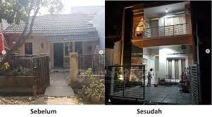 Proyek renovasi terkenal karena akan memakan baiaya anggaran lebih tinggi dari pada membangun rumah, karena kebiasaan buruk terhadap anggaran tak terduga yang sering tidak. 14 Gambar Sebelum Dan Sesudah Renovasi Rumah Ini Bikin Ngiler Rumah123 Com