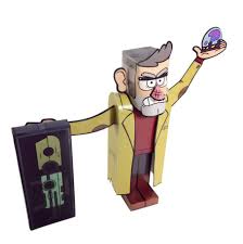 Gravity Falls - Stanford Pines DIY Paper Craft Kit Buy at G4SKY.net