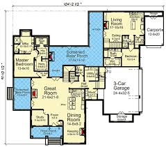 Meanwhile private bedrooms or suites offer privacy. Modern Farmhouse With Integrated In Law Apartment 960000nck Architectural Designs House Plans