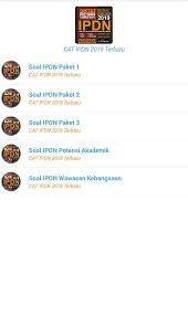 Berikut ini soal latihan tkd ipdn 2019 2020 yang terdiri dari. Soal Cat Tkd Ipdn 2019 For Android Apk Download