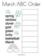 Browse 297,092 march month stock photos and images available, or search for spring or st patricks day to find more great stock photos and pictures. March Coloring Pages Twisty Noodle