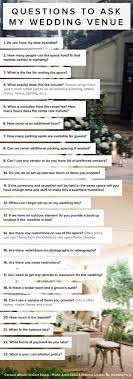 23 Questions To Ask My Wedding Venue By Allyson Vinzant Events Wedding Planning Tips Wedding Tips Wedding Planning
