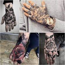 Best Hand Tattoo Ideas For Men Inked Guys Positivefox Com Rose Hand Tattoo Hand Tattoos For Guys Hand Tattoo Ideas