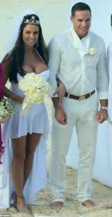 A list of inappropriate wedding dresses. Brides To Be Take Note The Top 10 Worst Celebrity Wedding Dresses Ever Katie Price Makes The List Three Times Daily Mail Online