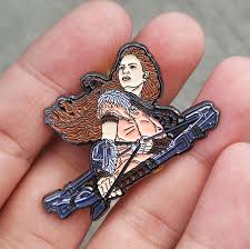 Soft enamel pins have raised edges, while hard enamel pins are polished and have a flat, smooth surface. Happy Frozen Wilds Weekend I Started Making Enamel Pins Earlier This Year And Absolutely Loved Hzd So I Knew I Had To Make One Of Aloy Horizon