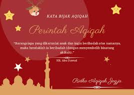 Kami sangat berterima kasih atas perasaan positif anda, untuk ucapan yang bersemangat dan hadiah berharga. Kata Kata Syukuran Aqiqah Anak Ridho Aqiqah Jogja