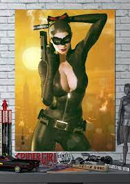 Catwoman Anne Hathaway Sexy TDKR 'sunset City' DC - Etsy UK
