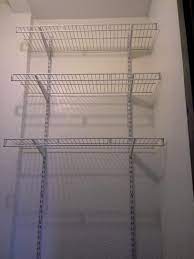 Closetmaid Shelftrack 84 In X 1 In White Standard 2812 The Home Depot Closetmaid Diy Closet Shelves Adjustable Closet Shelving