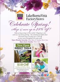 Shop April Deals Lbvfs And Save More With Our Monthly Coupons Http Lbvfs Com Deals Spring Savings Spring Colors Outlet Mall