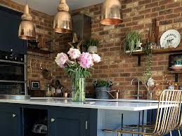 Fabric and wallpaper are important very fashionable at the moment, exposed bricks are great for adding an industrial edge to your space and. Brick Effect Wallpaper For Kitchens